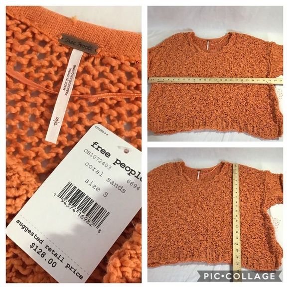 New Free People Sunday Shore Pullover Sweater - Picture 5 of 7